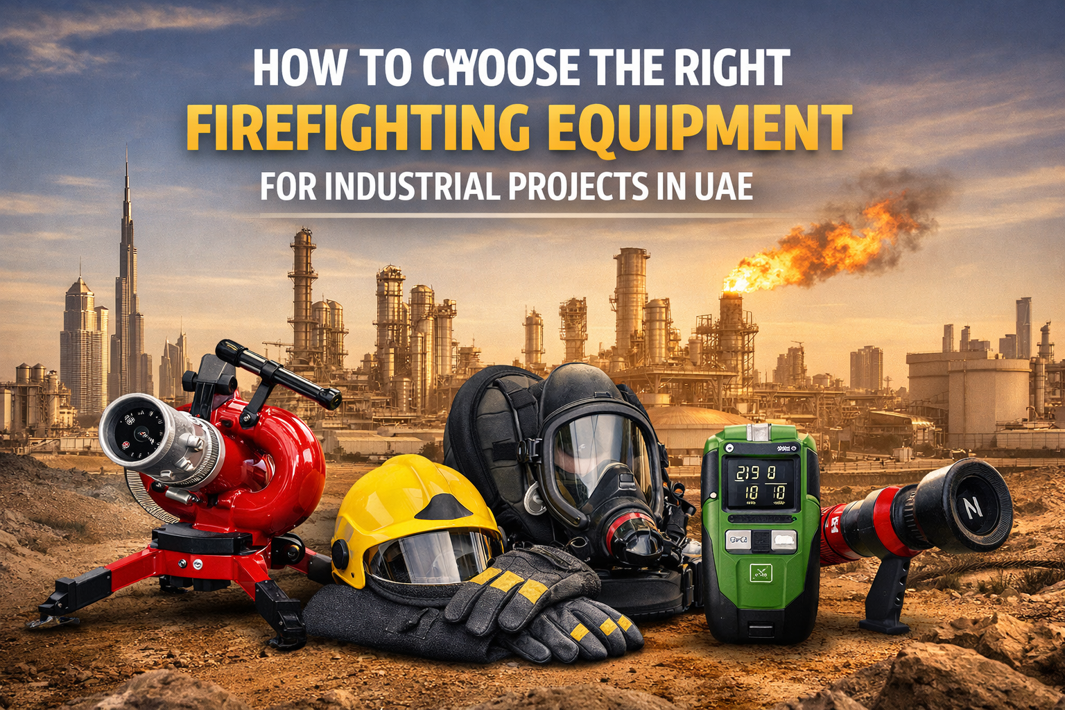 How to Choose Firefighting Equipment UAE